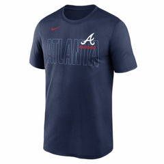 Atlanta Braves Knockout Team Legend Dri-FIT T-Shirt - Navy | Nike