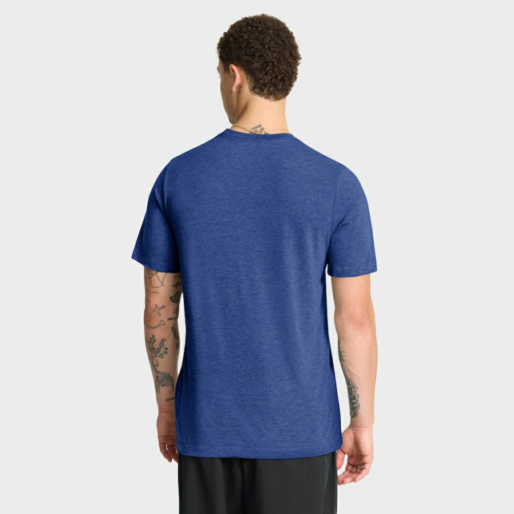 Los Angeles Dodgers Stacked Tri-Blend T-Shirt - Heather Royal | Nike