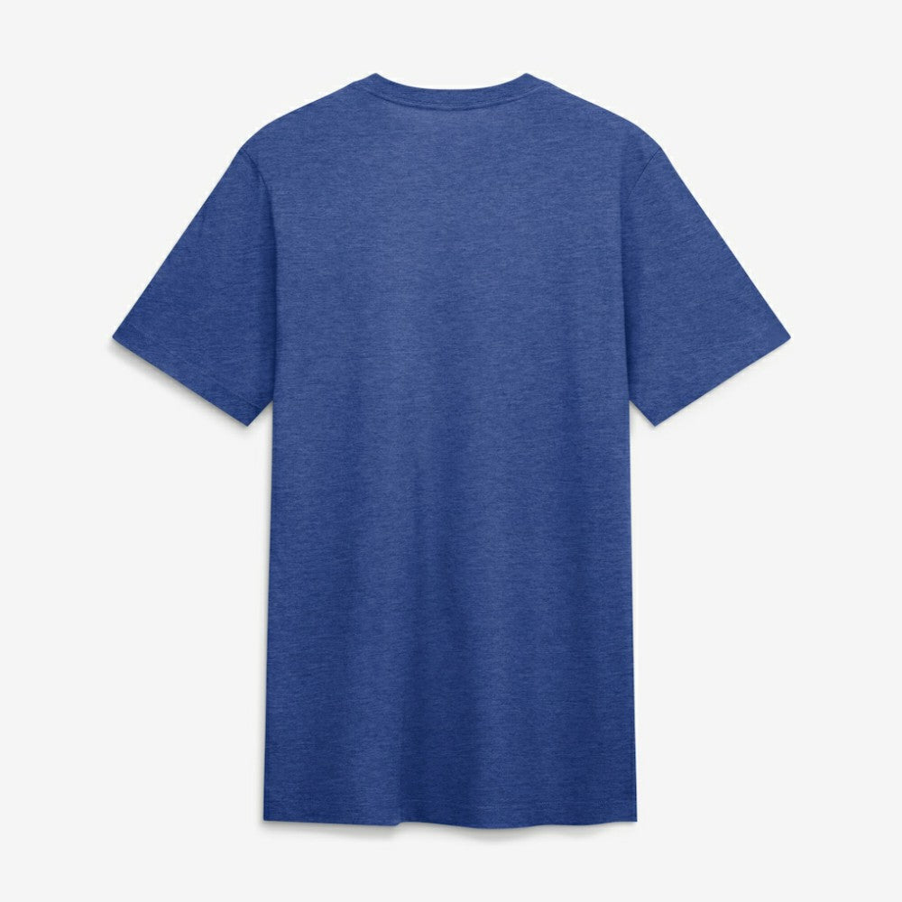 Los Angeles Dodgers Stacked Tri-Blend T-Shirt - Heather Royal | Nike
