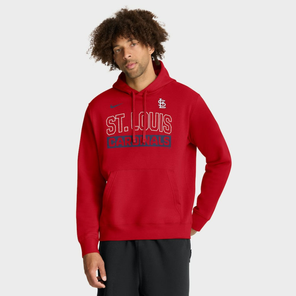 St. Louis Cardinals Primetime Club Hoodie - Red | Nike