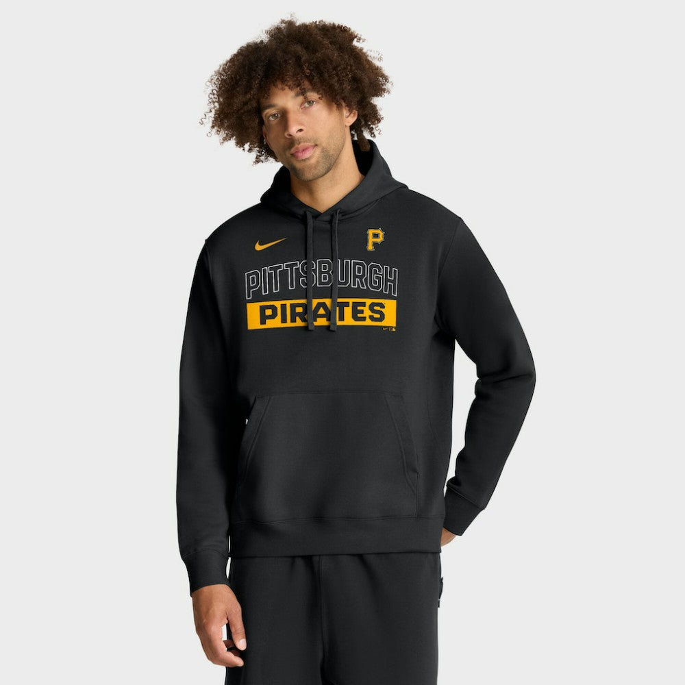 Pittsburgh Pirates Primetime Club Hoodie - Black | Nike