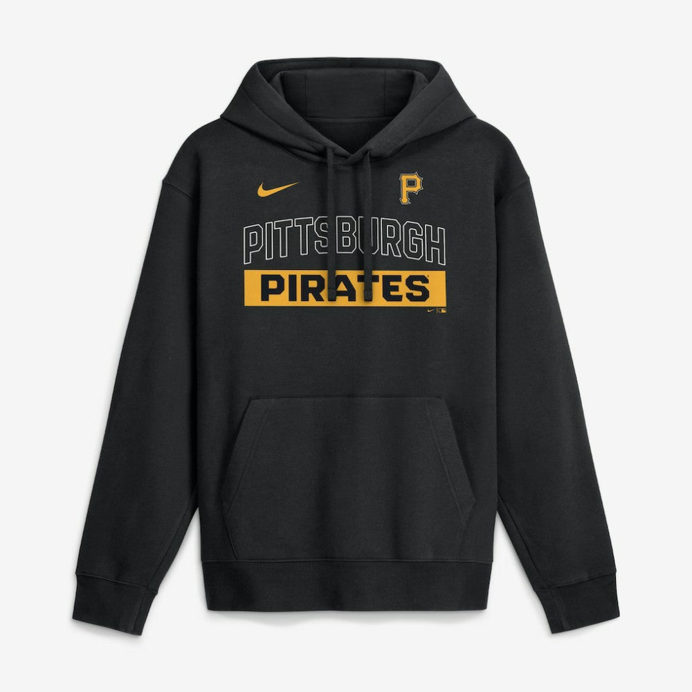 Pittsburgh Pirates Primetime Club Hoodie - Black | Nike