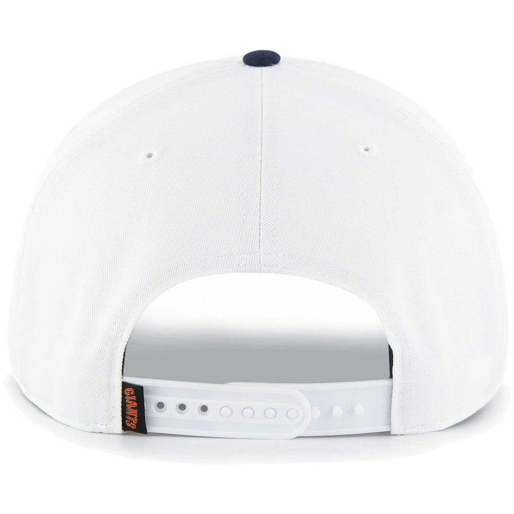 San Francisco Giants Flag Script Hitch Snapback Hat - White | 47 brand