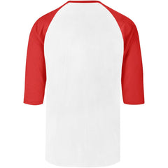 Los Angeles Angels City Connect Crescent Franklin Raglan 3/4-Sleeve T-Shirt - Cream | 47 brand