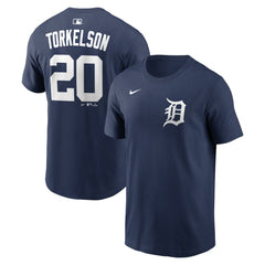 Spencer Torkelson Detroit Tigers Home Name & Number T-Shirt - Navy | Nike
