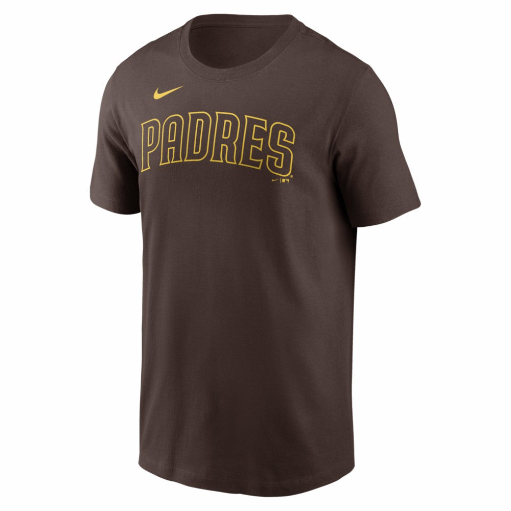 Manny Machado San Diego Padres  Name & Number T-Shirt - Brown | Nike