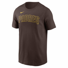Manny Machado San Diego Padres  Name & Number T-Shirt - Brown | Nike