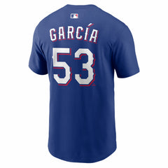 Adolis Garcia Texas Rangers Name & Number T-Shirt - Royal | Nike