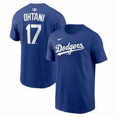 Shohei Ohtani Los Angeles Dodgers Home Name & Number T-Shirt - Royal | Nike