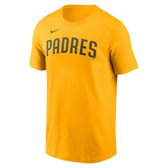 Jackson Merrill San Diego Padres Name & Number T-Shirt - Gold | Nike
