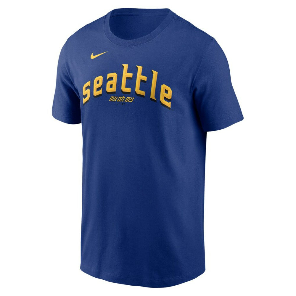 Julio Rodríguez Seattle Mariners City Connect Name & Number T-Shirt - Royal | Nike