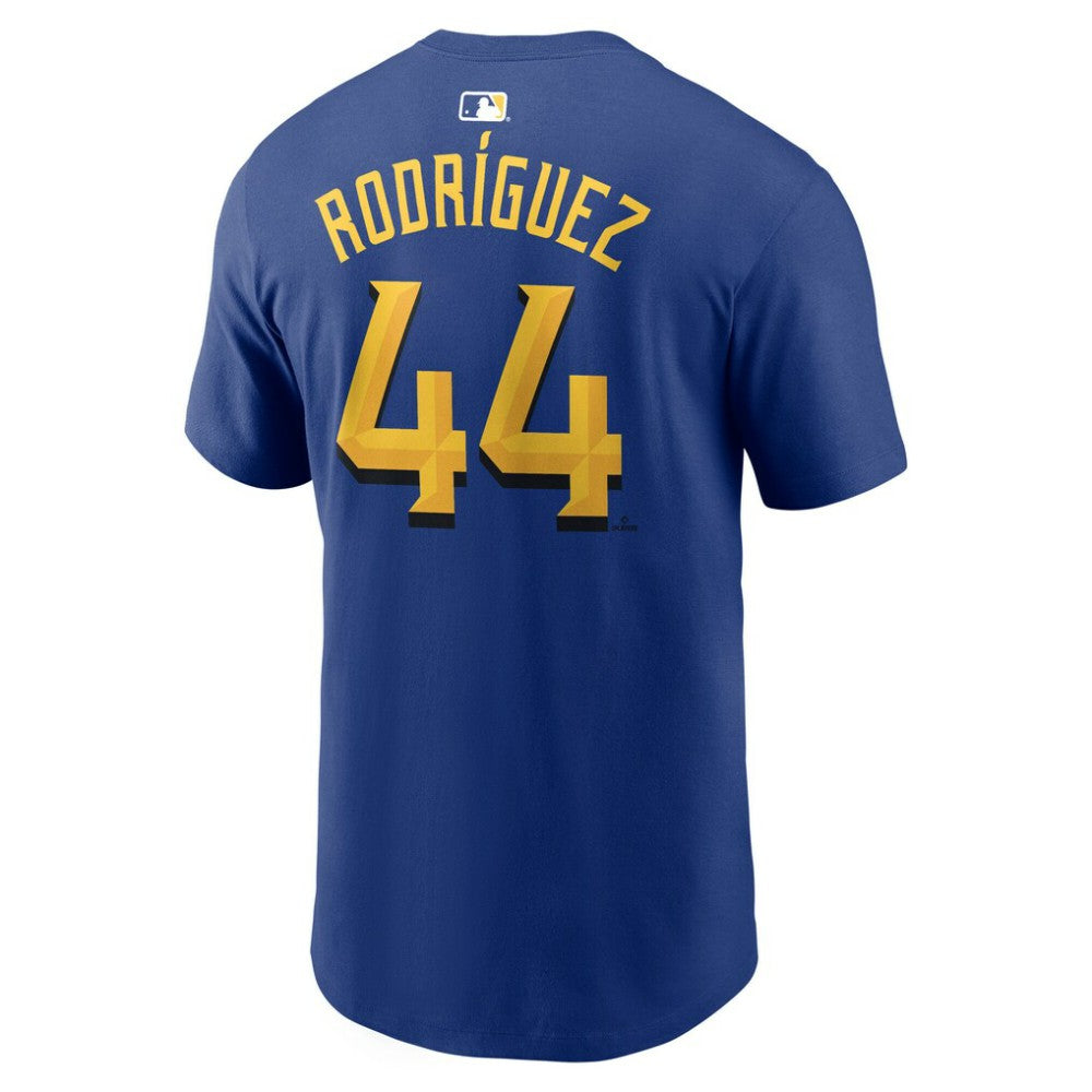 Julio Rodríguez Seattle Mariners City Connect Name & Number T-Shirt - Royal | Nike