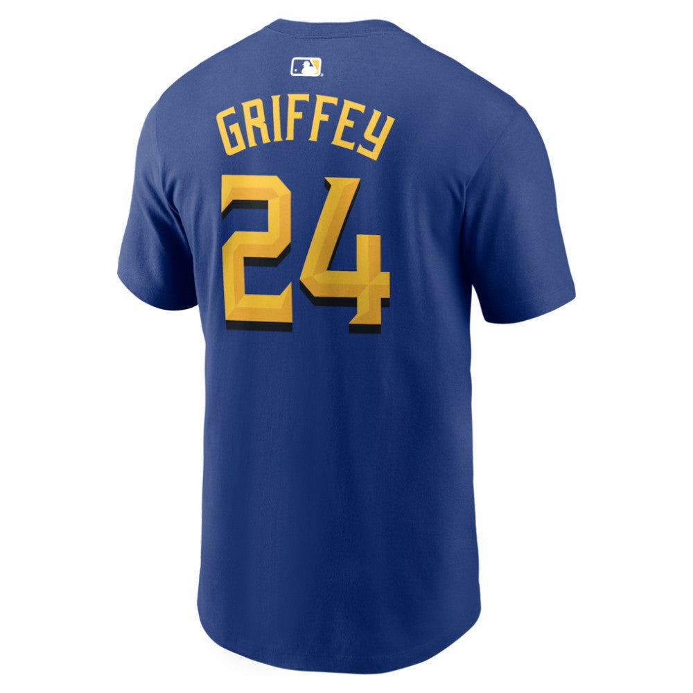 Ken Griffey Jr. Seattle Mariners City Connect Name & Number T-Shirt - Royal | Nike