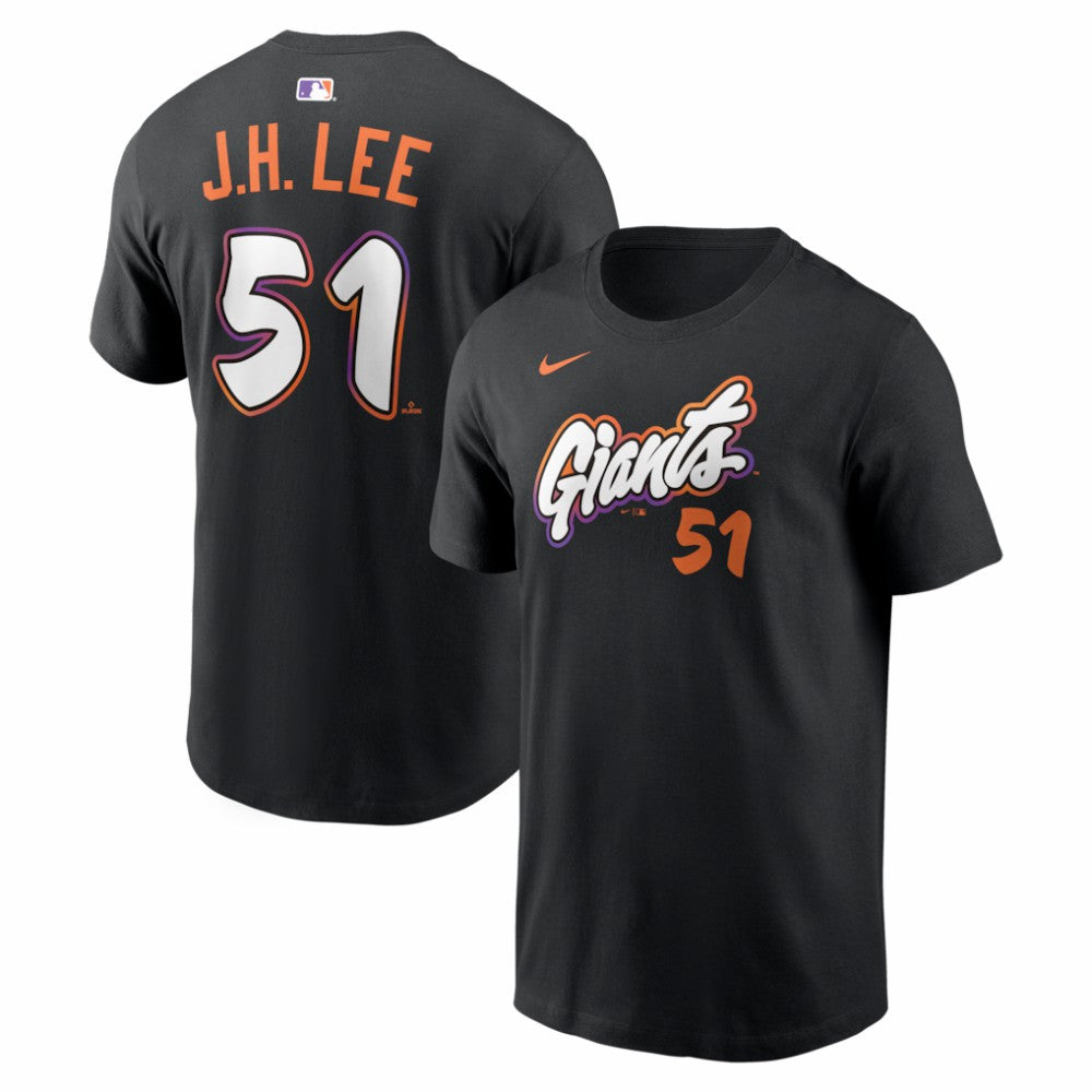 Jung Hoo Lee San Francisco Giants City Connect Name & Number T-Shirt - Black | Nike