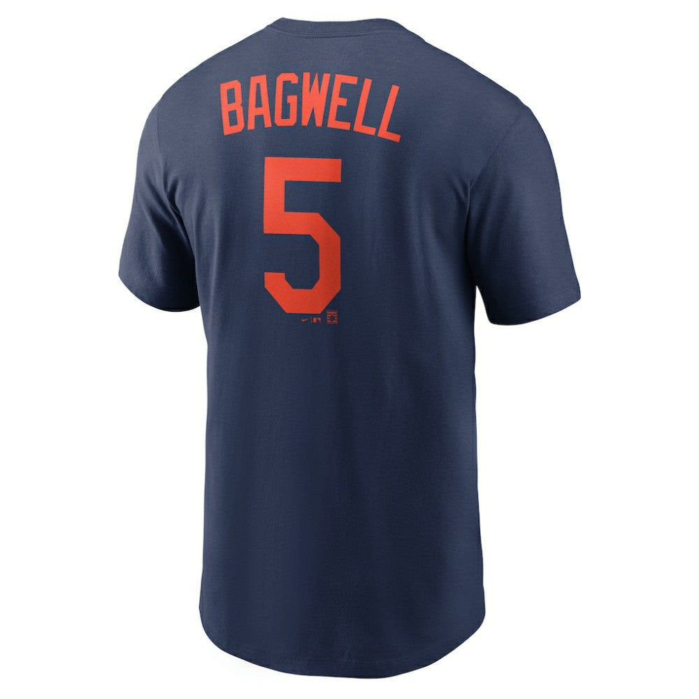 Jeff Bagwell Houston Astros Cooperstown Collection Name & Number T-Shirt - Navy | Nike