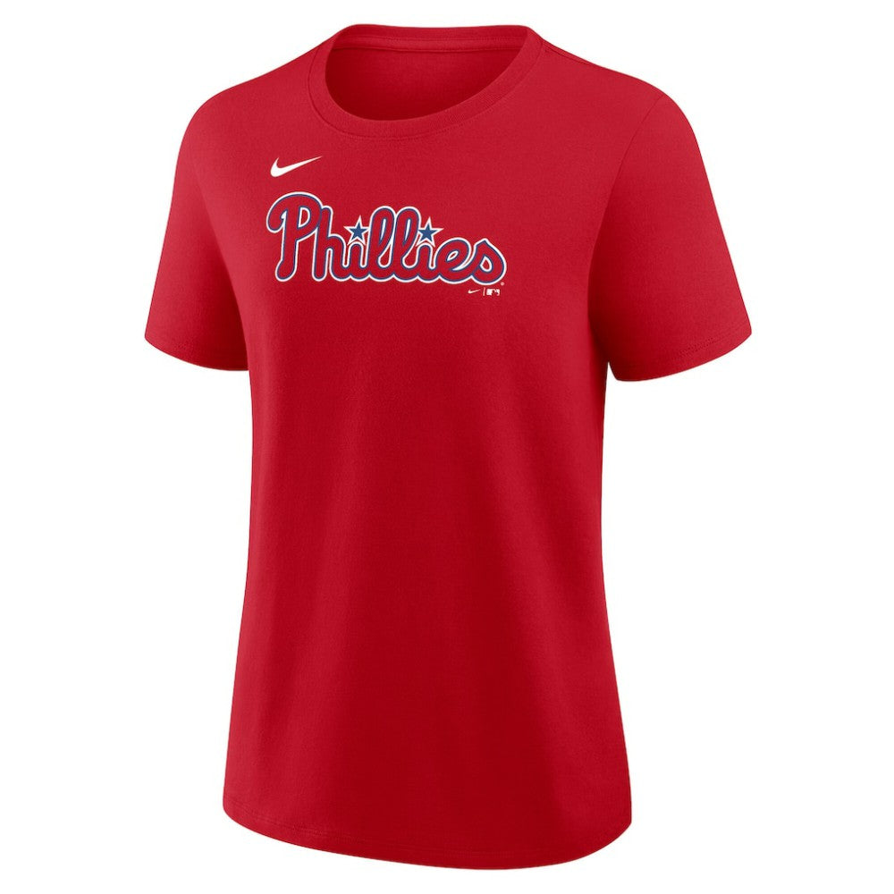 Bryce Harper Philadelphia Phillies Women's Name & Number T-Shirt - Red | Nike