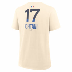 Shohei Ohtani Los Angeles Dodgers Women's City Connect Name & Number T-Shirt - Natural | Nike