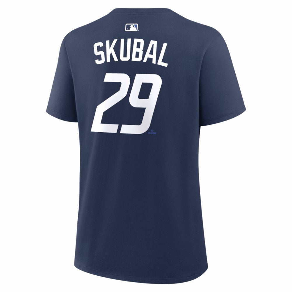 Tarik Skubal Detroit Tigers Women's City Connect Name & Number T-Shirt - Navy | Nike