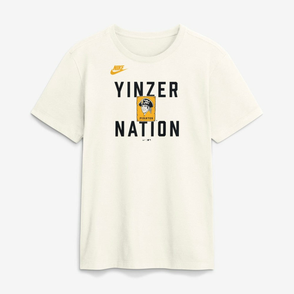 Pittsburgh Pirates Cooperstown Collection ‘70s Inspired T-Shirt - Cream | Nike