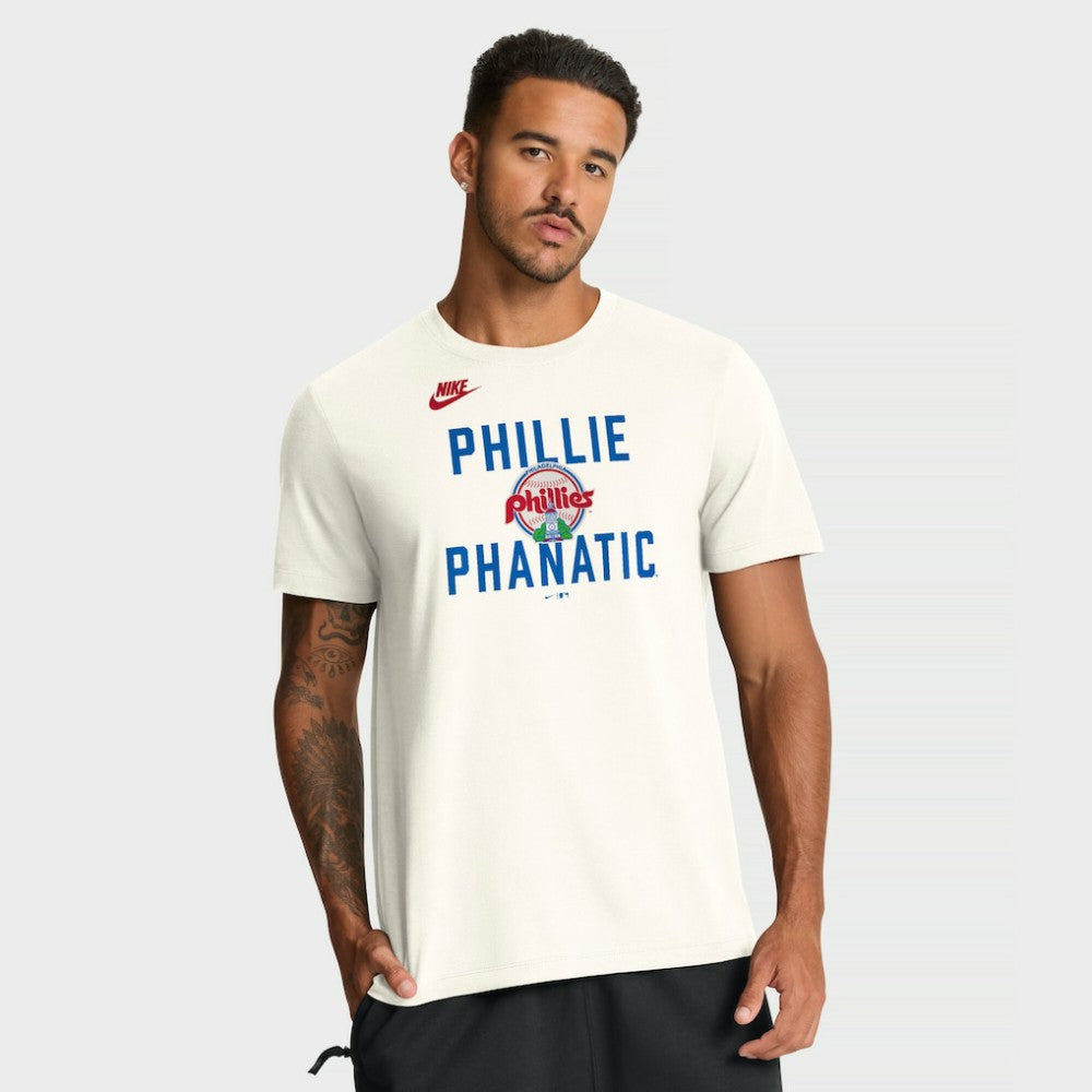 Philadelphia Phillies Cooperstown Collection ‘70s Inspired T-Shirt - Cream | Nike