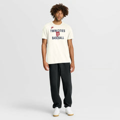 Minnesota Twins Cooperstown Collection ‘70s Inspired T-Shirt - Cream | Nike