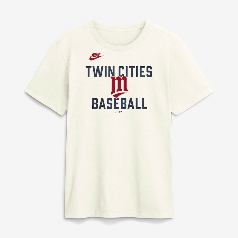 Minnesota Twins Cooperstown Collection ‘70s Inspired T-Shirt - Cream | Nike