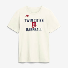 Minnesota Twins Cooperstown Collection ‘70s Inspired T-Shirt - Cream | Nike