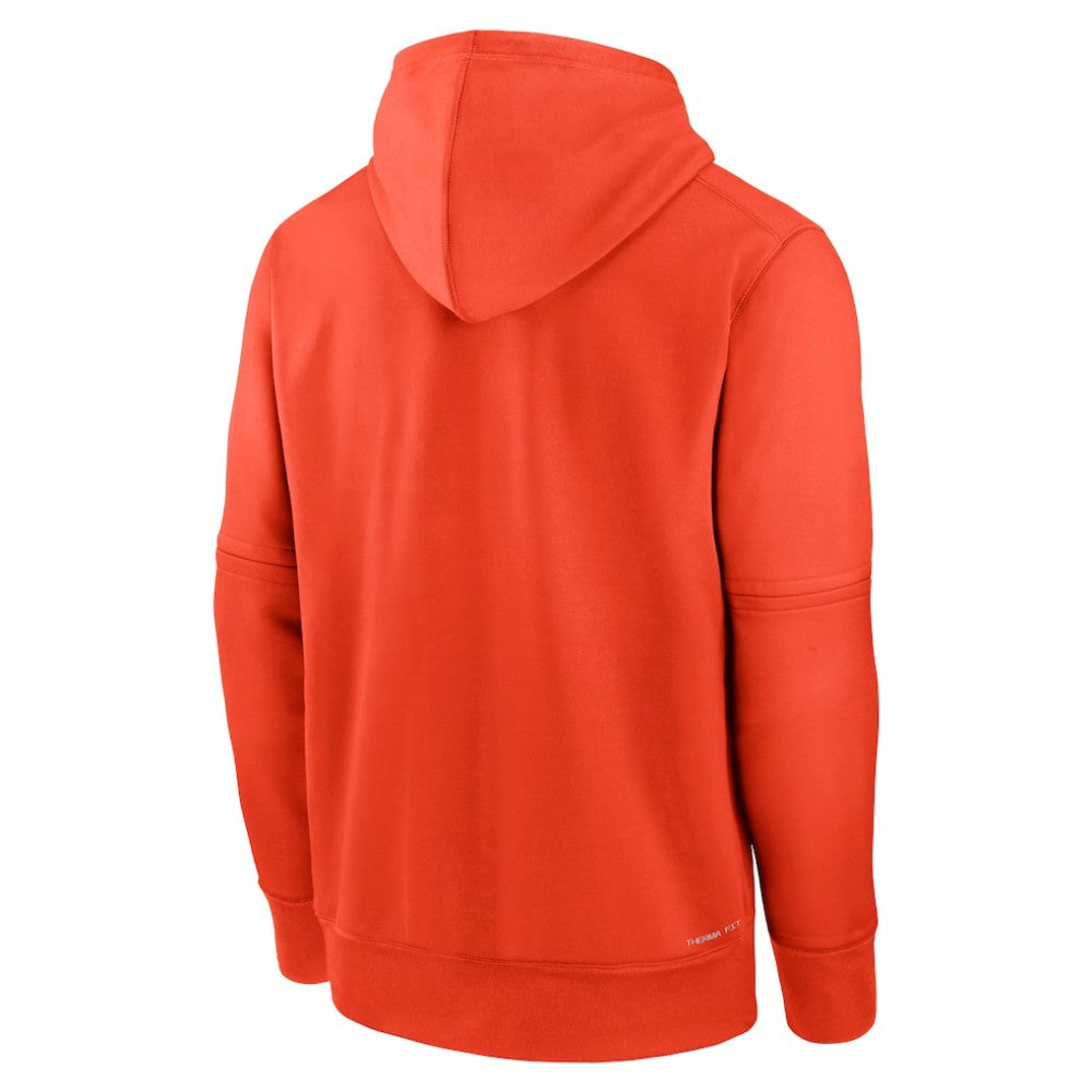 San Francisco Giants Authentic Collection Practice Performance Pullover Hoodie - Orange | Nike