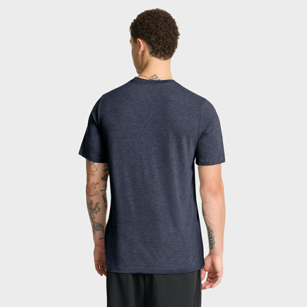Houston Astros Cooperstown Logo Tri-Blend T-Shirt - Heather Navy | Nike