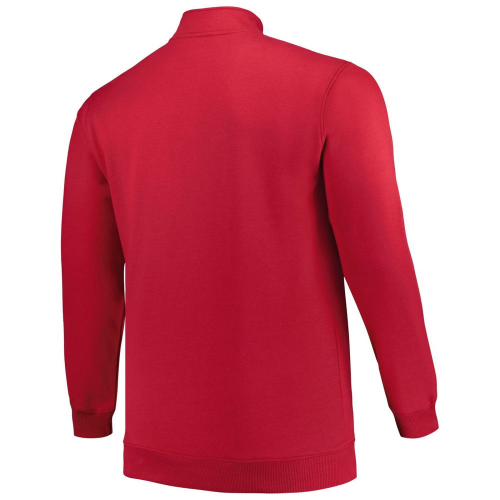 NFL Tampa Bay Buccaneers Profile Big & Tall Fleece Quarter-Zip Jacket