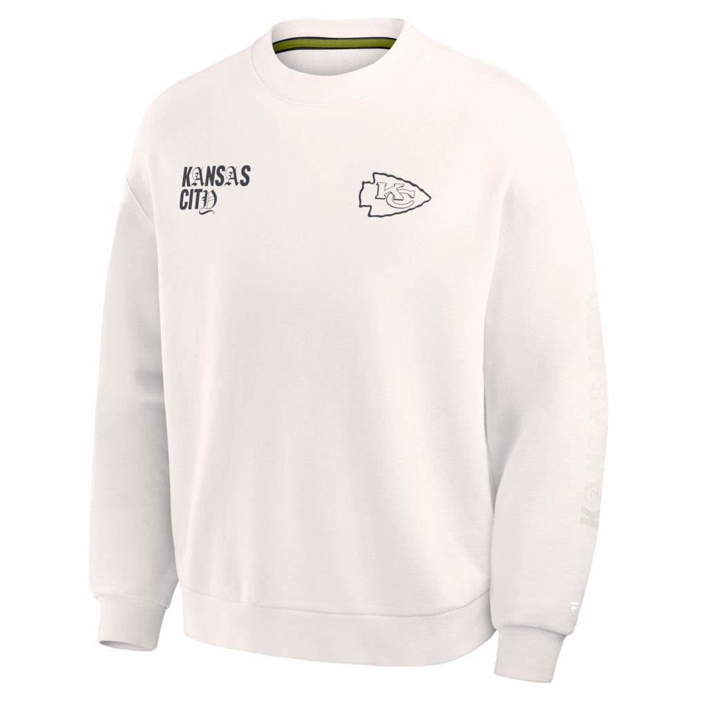 NFL Kansas City Chiefs Oversized Type Play Multi Sweatshirt