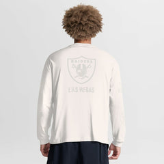 NFL Las Vegas Raiders Oversized Type Play Long Sleeve T-Shirt