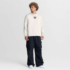 NFL Las Vegas Raiders Oversized Type Play Long Sleeve T-Shirt