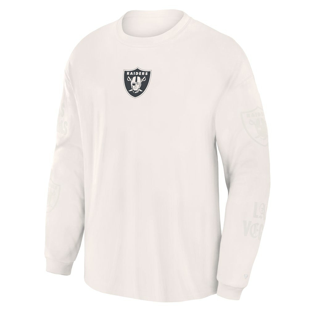 NFL Las Vegas Raiders Oversized Type Play Long Sleeve T-Shirt