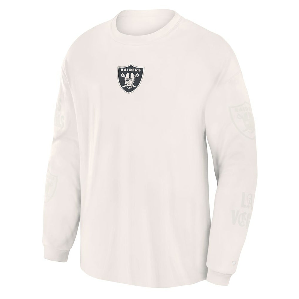 NFL Las Vegas Raiders Oversized Type Play Long Sleeve T-Shirt