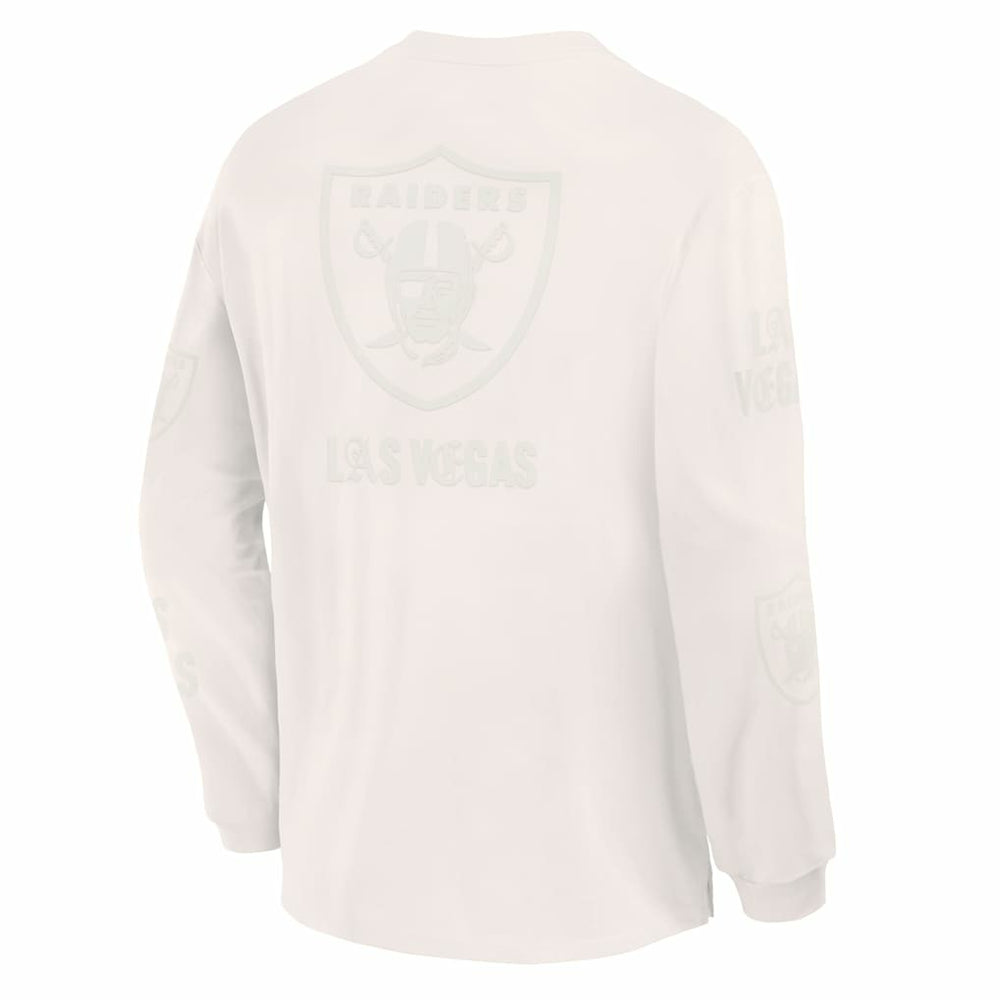 NFL Las Vegas Raiders Oversized Type Play Long Sleeve T-Shirt