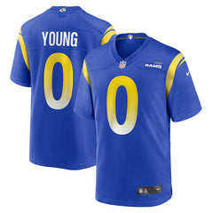 NFL Los Angeles Rams Byron Young  Home Game Jersey