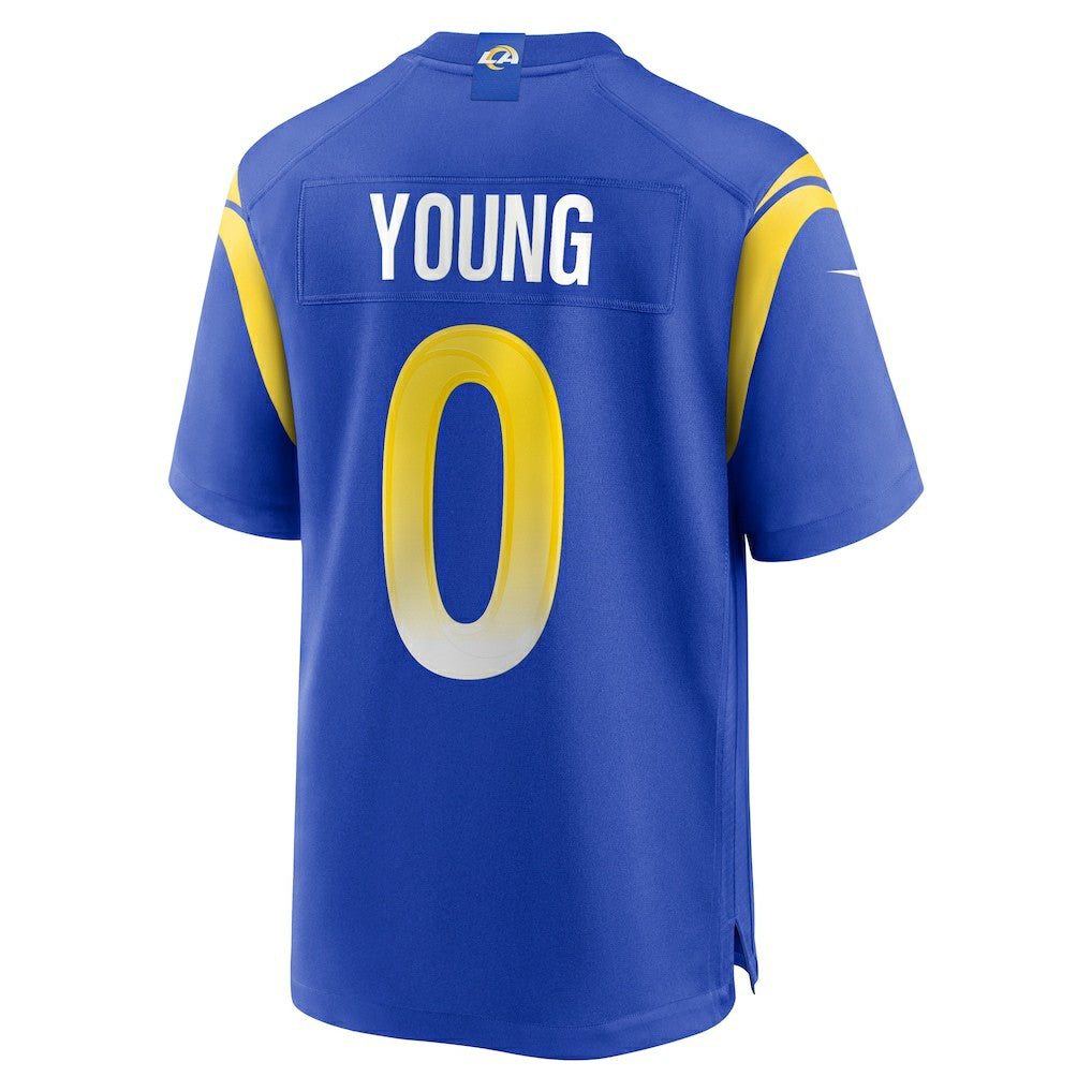 NFL Los Angeles Rams Byron Young  Home Game Jersey