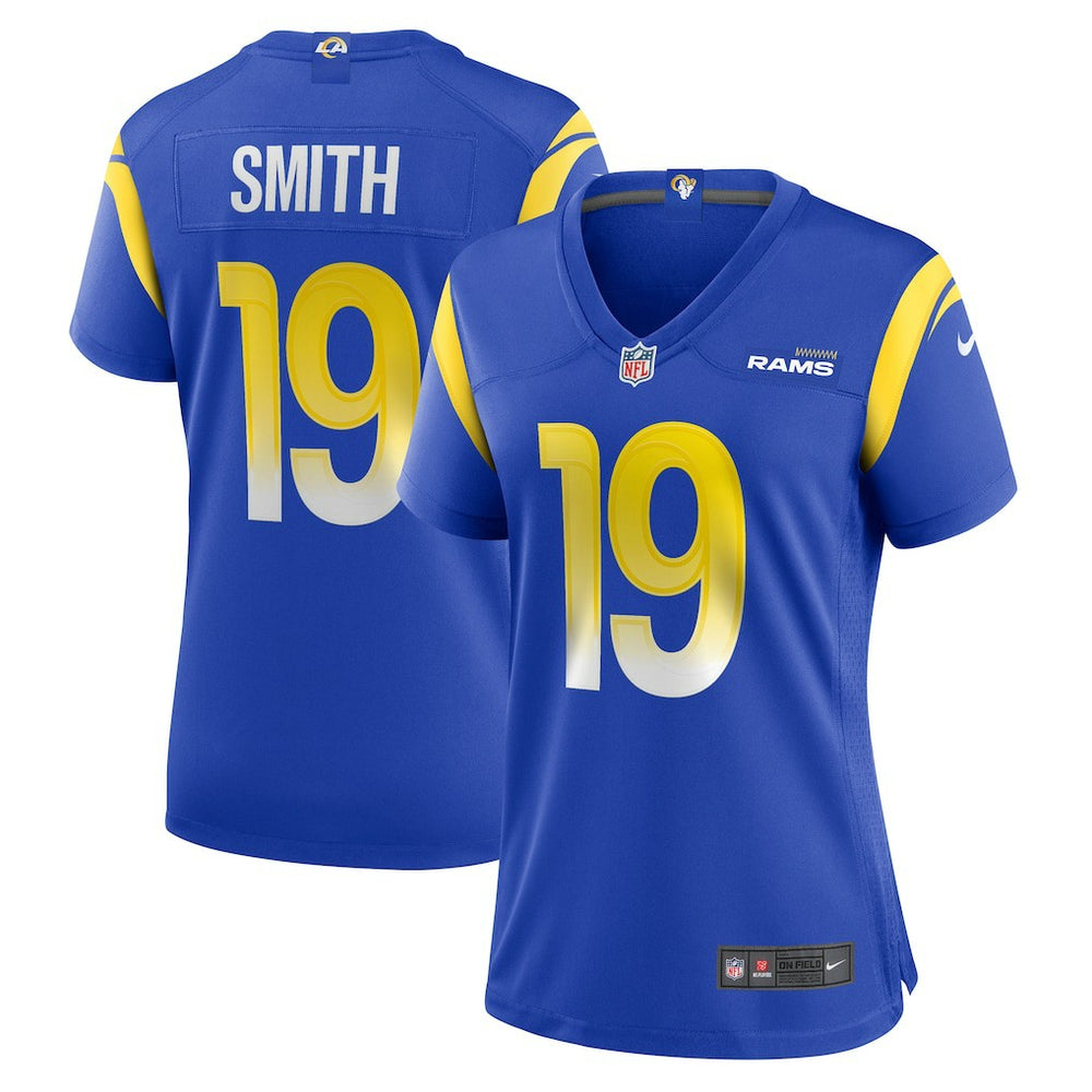 NFL Los Angeles Rams Xavier Smith  Women's Home Game Jersey