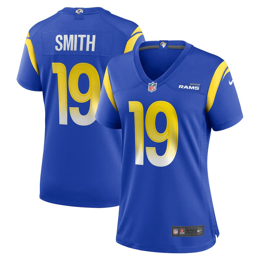 NFL Los Angeles Rams Xavier Smith  Women's Home Game Jersey