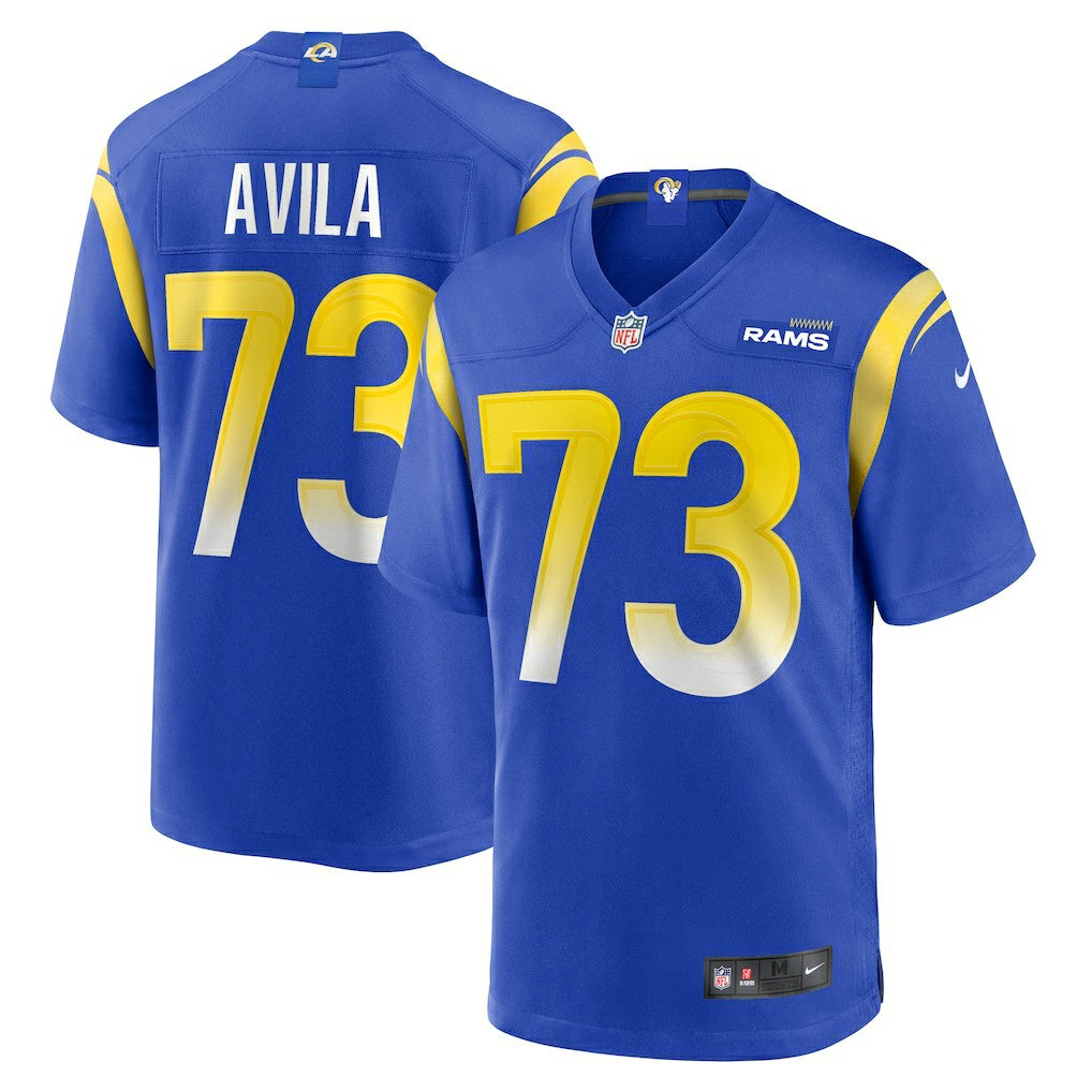NFL Los Angeles Rams Steve Avila  Home Game Jersey