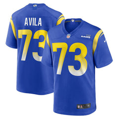 NFL Los Angeles Rams Steve Avila  Home Game Jersey
