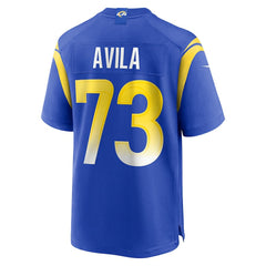 NFL Los Angeles Rams Steve Avila  Home Game Jersey