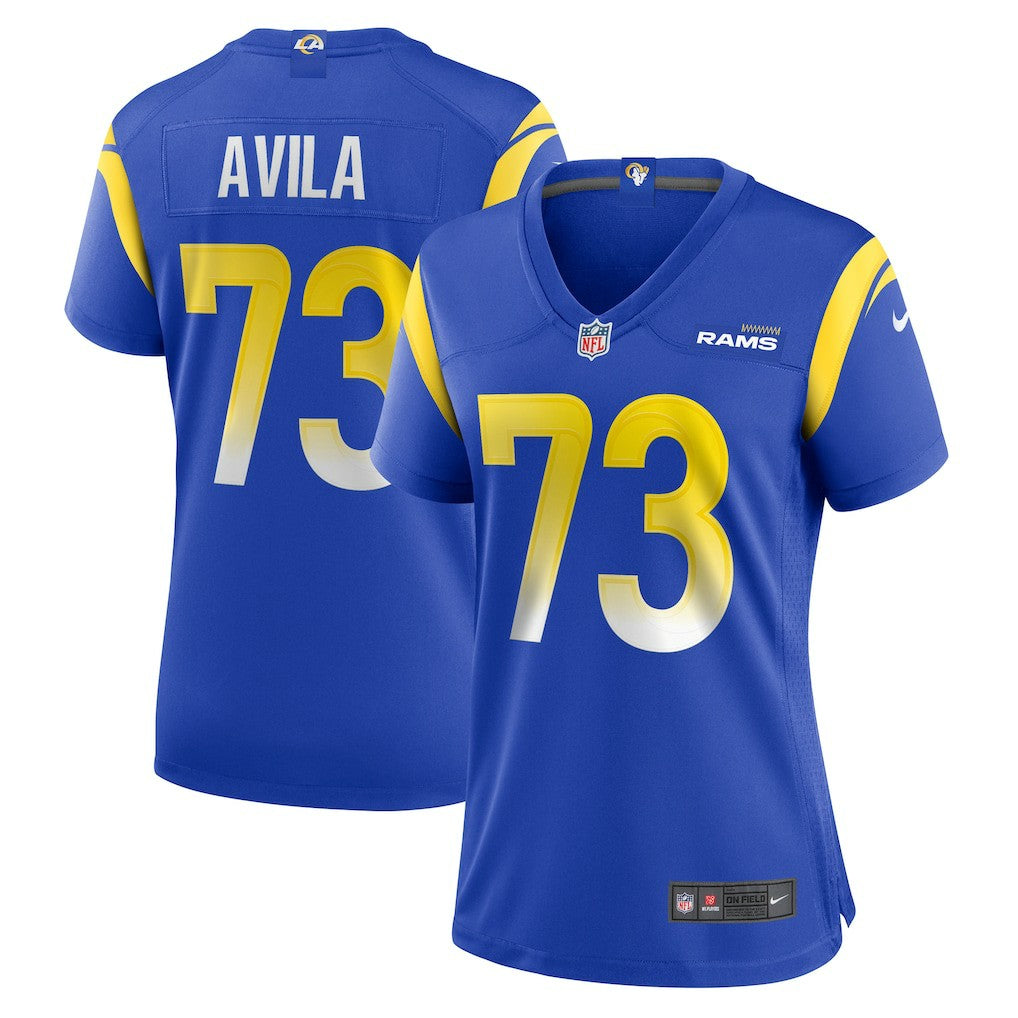 NFL Los Angeles Rams Steve Avila  Women's Home Game Jersey