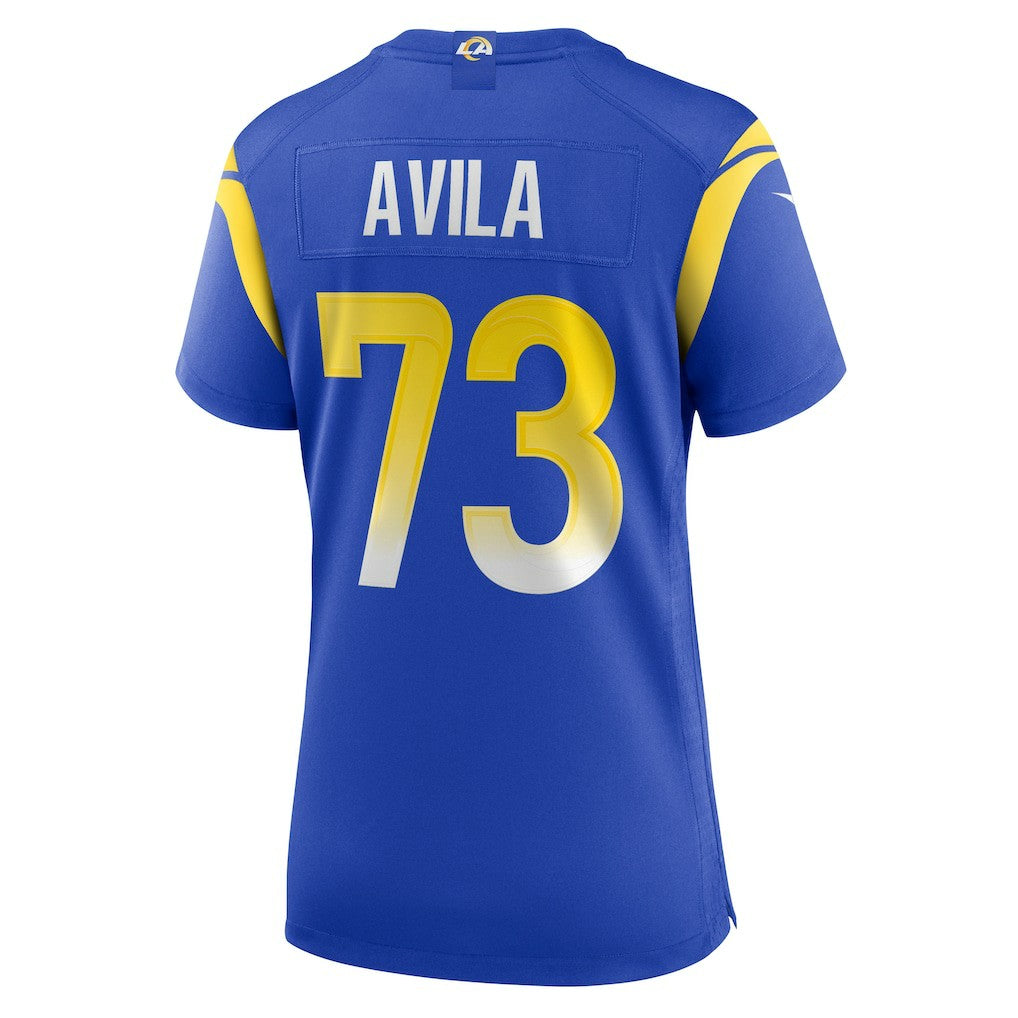 NFL Los Angeles Rams Steve Avila  Women's Home Game Jersey