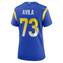 NFL Los Angeles Rams Steve Avila  Women's Home Game Jersey