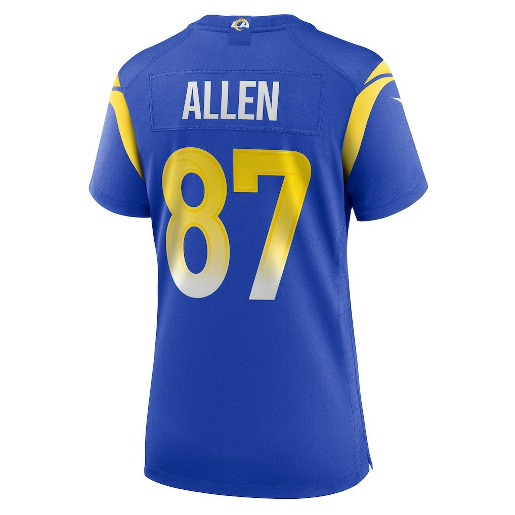 NFL Los Angeles Rams Davis Allen  Women's Home Game Jersey