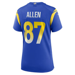 NFL Los Angeles Rams Davis Allen  Women's Home Game Jersey