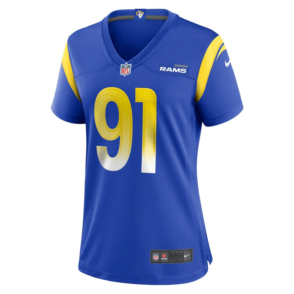 NFL Los Angeles Rams Kobie Turner  Women's Home Game Jersey