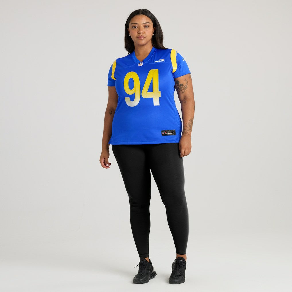 NFL Los Angeles Rams Desjuan Johnson  Women's Home Game Jersey